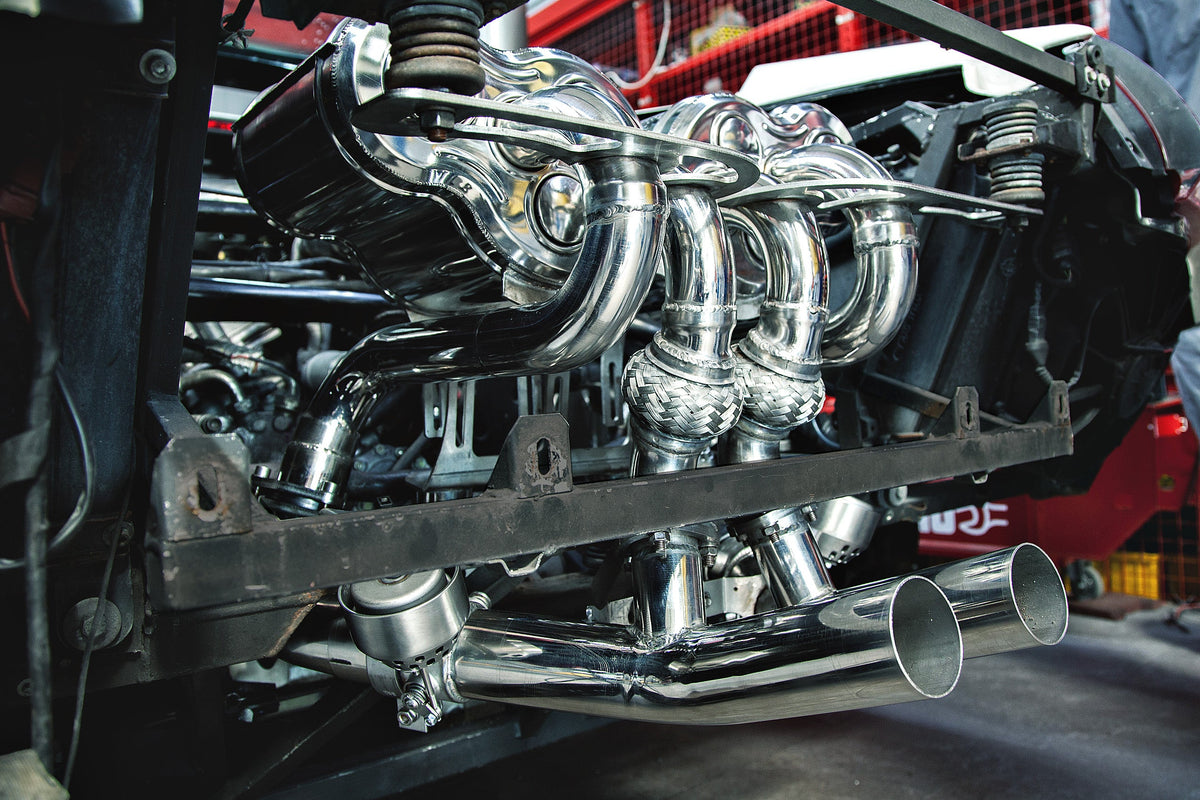 Capristo Lamborghini Murcielago LP640 - Racing Valved Exhaust w/ Headers, Sport Cats, and Ceramic Coated Tips - view 9