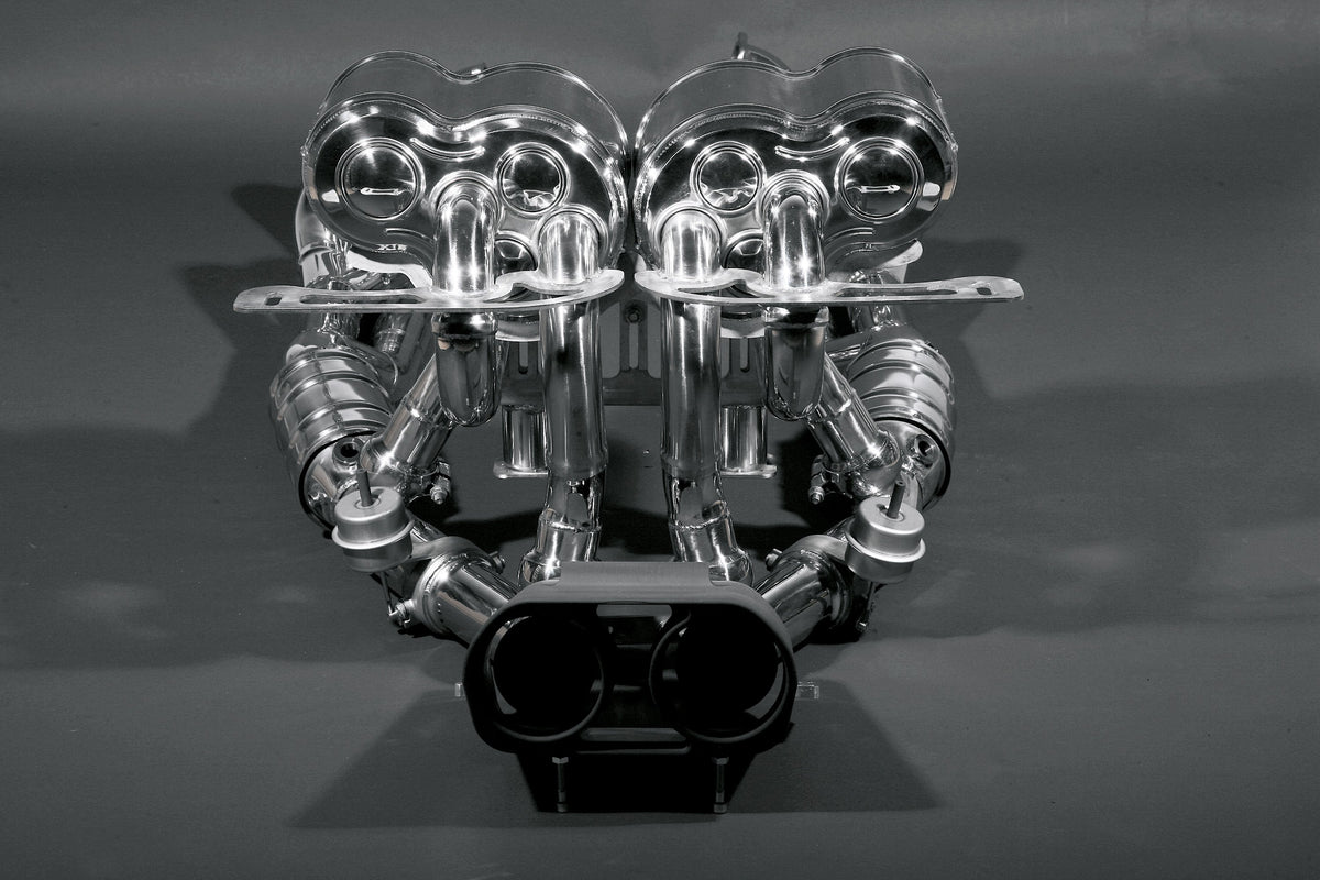 Capristo Lamborghini Murcielago LP640 - Racing Valved Exhaust w/ Headers, Sport Cats, and Ceramic Coated Tips - view 1