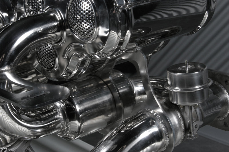 Capristo Lamborghini Murcielago LP640 - Racing Valved Exhaust w/ Headers, Sport Cats, and Ceramic Coated Tips - view 4