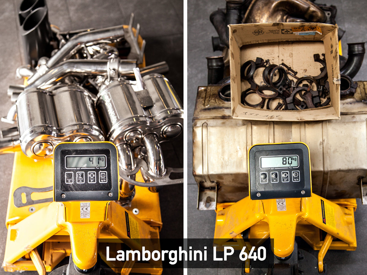 Capristo Lamborghini Murcielago LP640 - Racing Valved Exhaust w/ Headers, Sport Cats, and Ceramic Coated Tips - view 12