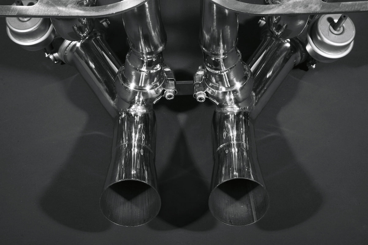 Capristo Lamborghini Murcielago LP640 - Racing Valved Exhaust w/ Headers, Sport Cats, and Ceramic Coated Tips - view 8