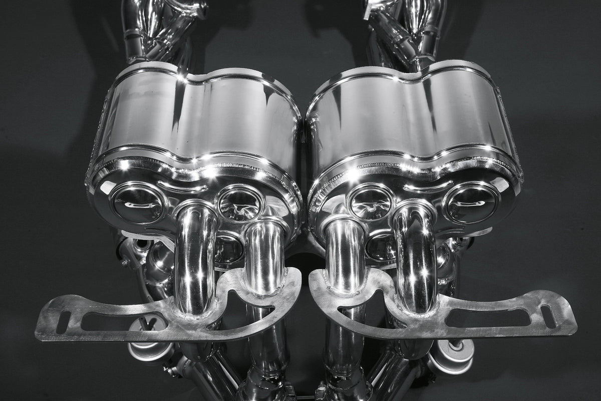 Capristo Lamborghini Murcielago LP670 SV - Racing Valved Exhaust w/ Headers, Sport Cats + Ceramic Coated Tip - view 10