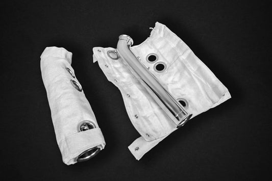 Capristo Lamborghini Murcielago LP580 - Primary Cat Spare Pipes + Heat Protection - view 1