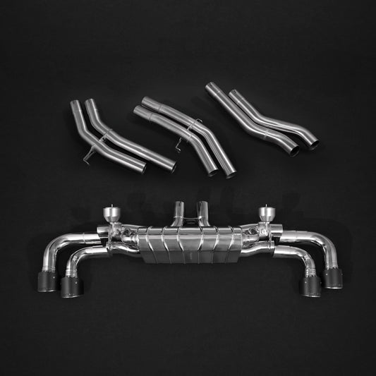 Capristo Lamborghini Urus/S - Valved Exhaust with MidSilencer Spare and Wicrom Tips (OE Actuators)