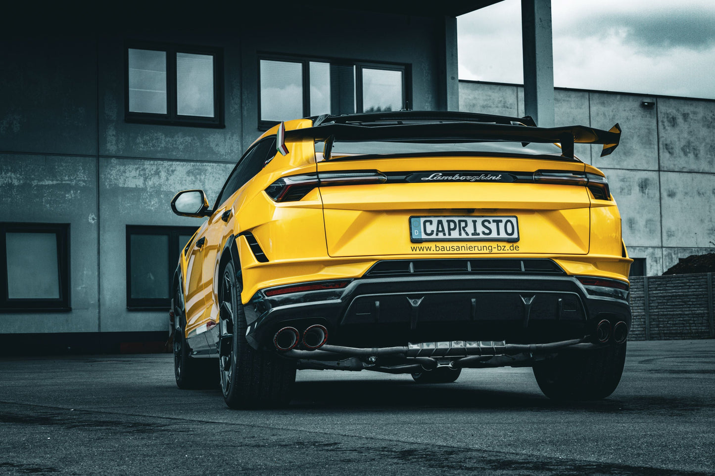 Capristo Lamborghini Urus Performante - Valved Exhaust, MidSilencer Spare + Wicrom Tips (OE Actuators)