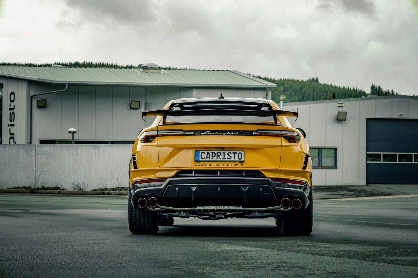 Capristo Lamborghini Urus Performante - Valved Exhaust, MidSilencer Spare + Wicrom Tips (OE Actuators)