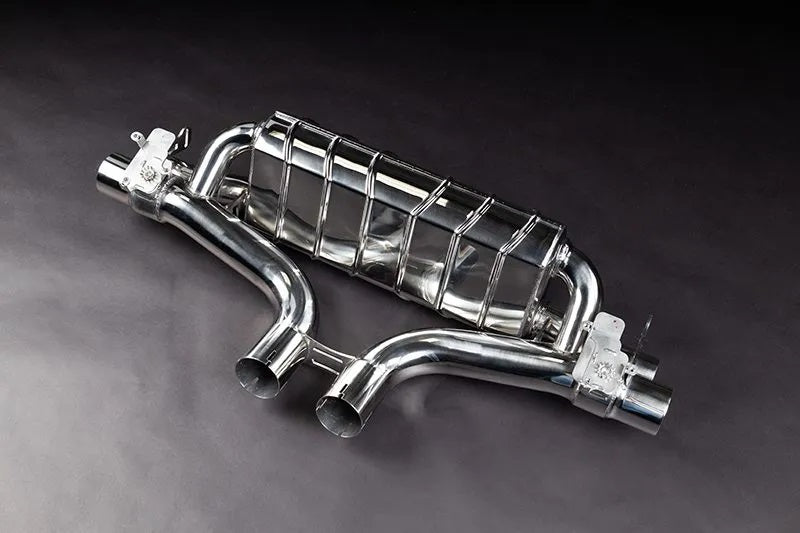 Capristo Lamborghini Urus/S - Valved Exhaust, MidSilencer Spare for OEM Tips (OE Actuators)