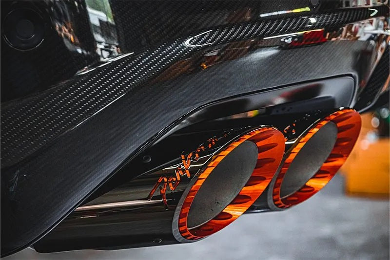 Capristo Lamborghini Urus Performante - Valved Exhaust, MidSilencer Spare + Wicrom Tips (OE Actuators)