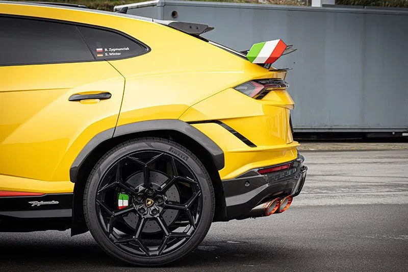 Capristo Lamborghini Urus Performante - Valved Exhaust, MidSilencer Spare + Wicrom "Performante" Tips (OE Actuators)