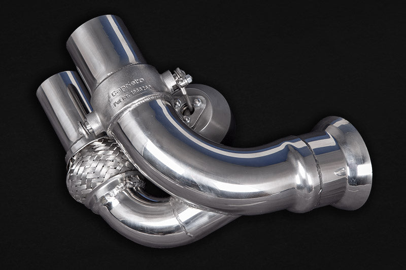 Capristo Porsche 997/991 GT3/RS/R - Valved Middle Silencer Spare Pipes