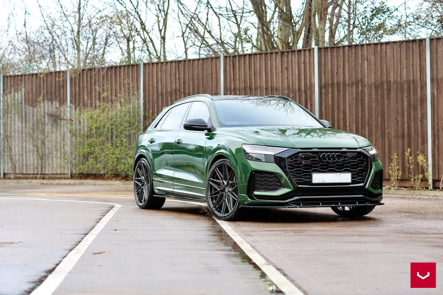Vossen HF-7 Wheel Set for Audi RS Q8 - 24 Inch - Anthracite