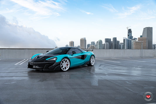 Vossen EVO-3R Wheel Set for McLaren 570S - 20 Inch - Miami White