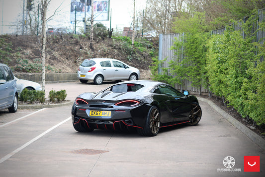 Vossen HF-5 Wheel Set for McLaren 570S - 20 Inch - Satin Bronze