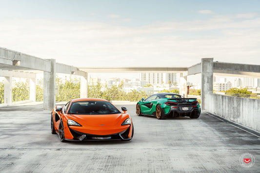 Vossen M-X5 Wheel Set for McLaren 570S - 20 Inch - Midnight Smoke