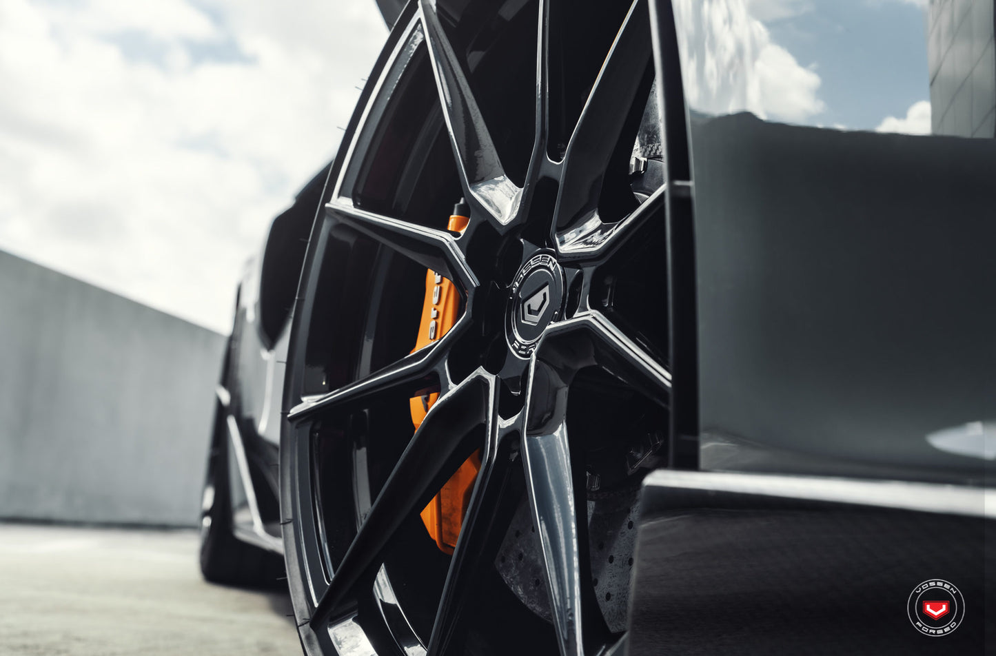 Vossen EVO-2 Wheel Set for McLaren 600LT - 20 Inch - Gloss Black