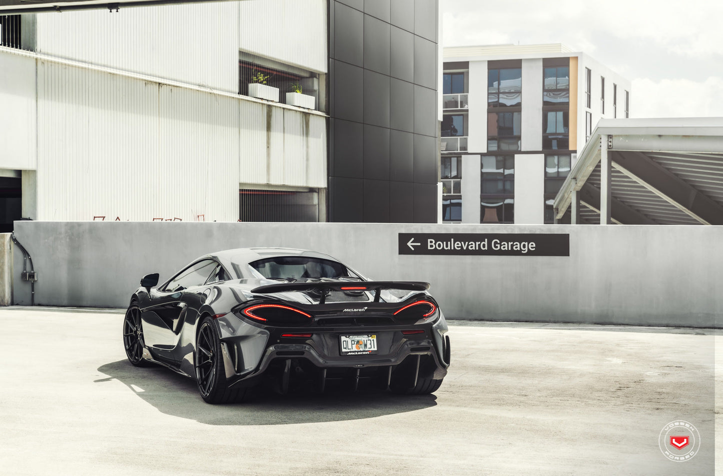 Vossen EVO-2 Wheel Set for McLaren 600LT - 20 Inch - Gloss Black