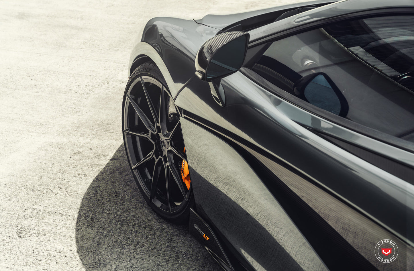 Vossen EVO-2 Wheel Set for McLaren 600LT - 20 Inch - Gloss Black