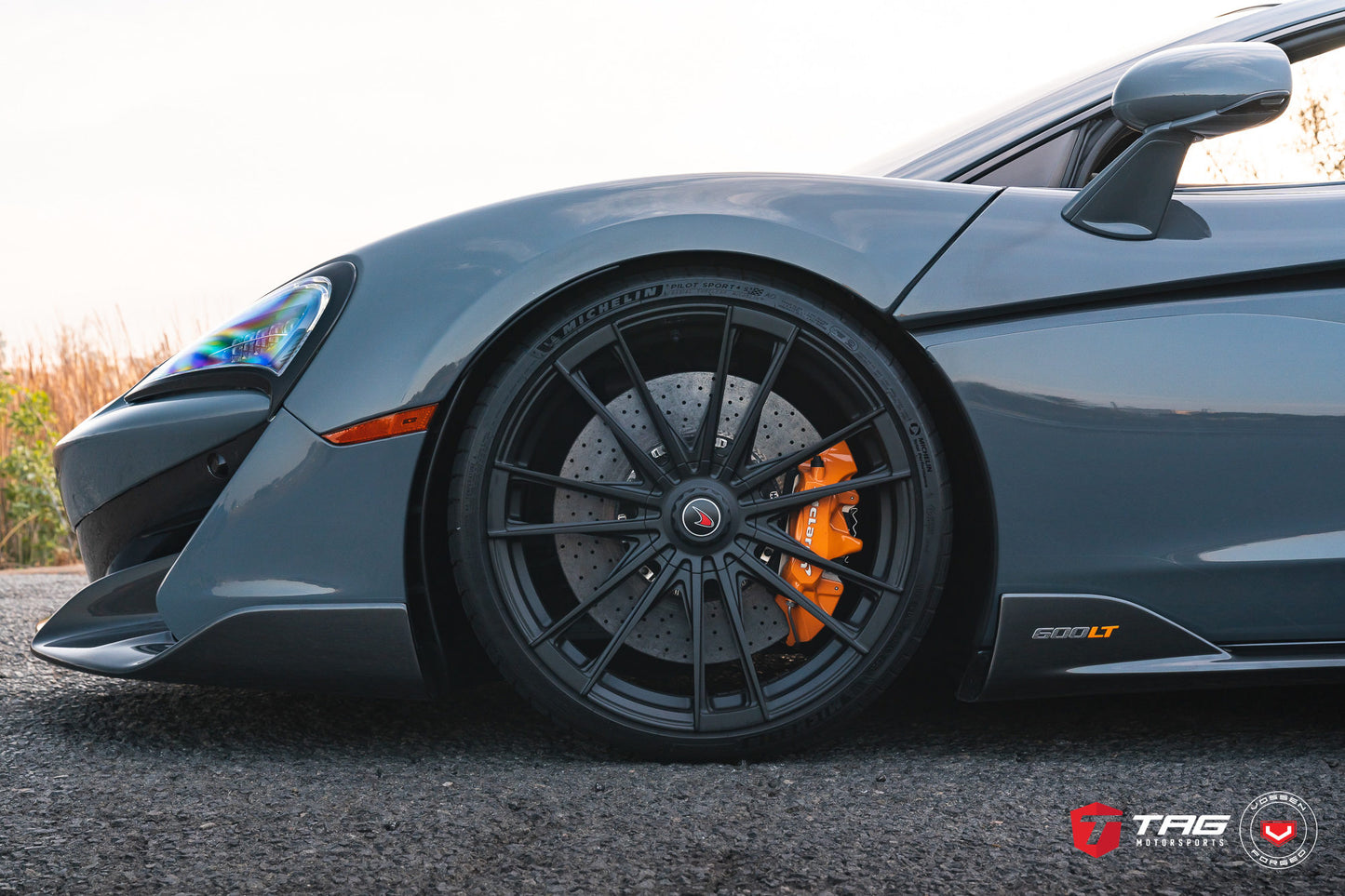 Vossen MC3 Wheel Set for McLaren 600LT - Satin Black