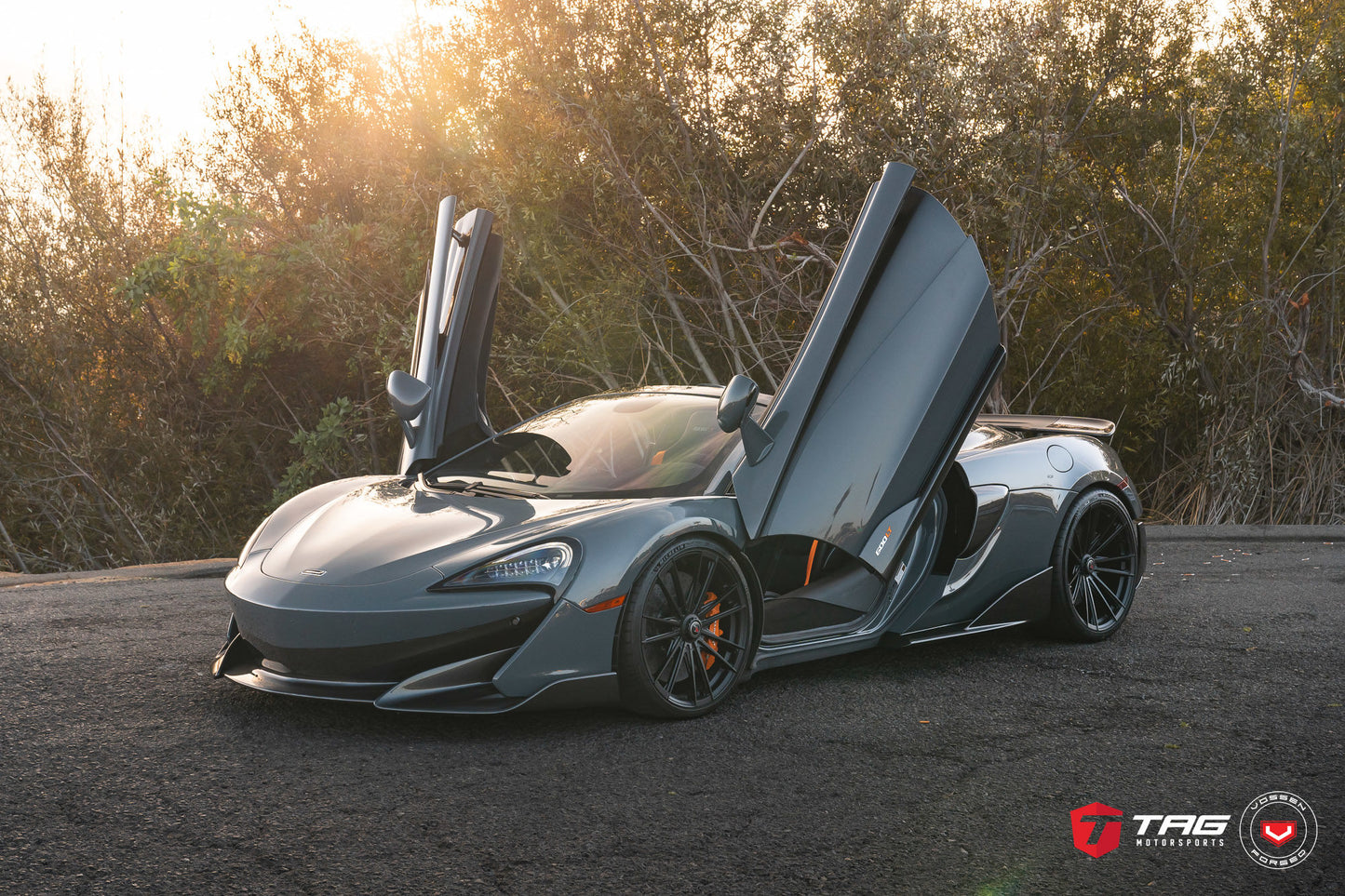 Vossen MC3 Wheel Set for McLaren 600LT - Satin Black