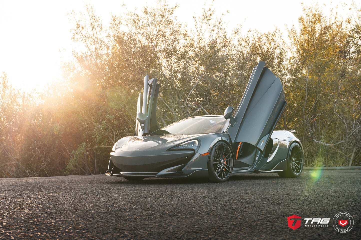 Vossen MC3 Wheel Set for McLaren 600LT - Satin Black