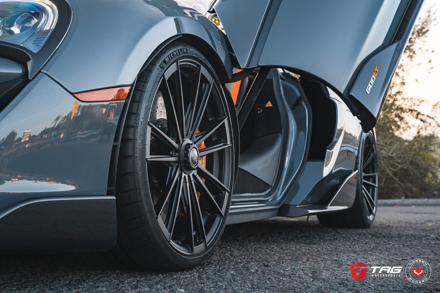 Vossen MC3 Wheel Set for McLaren 600LT - Satin Black