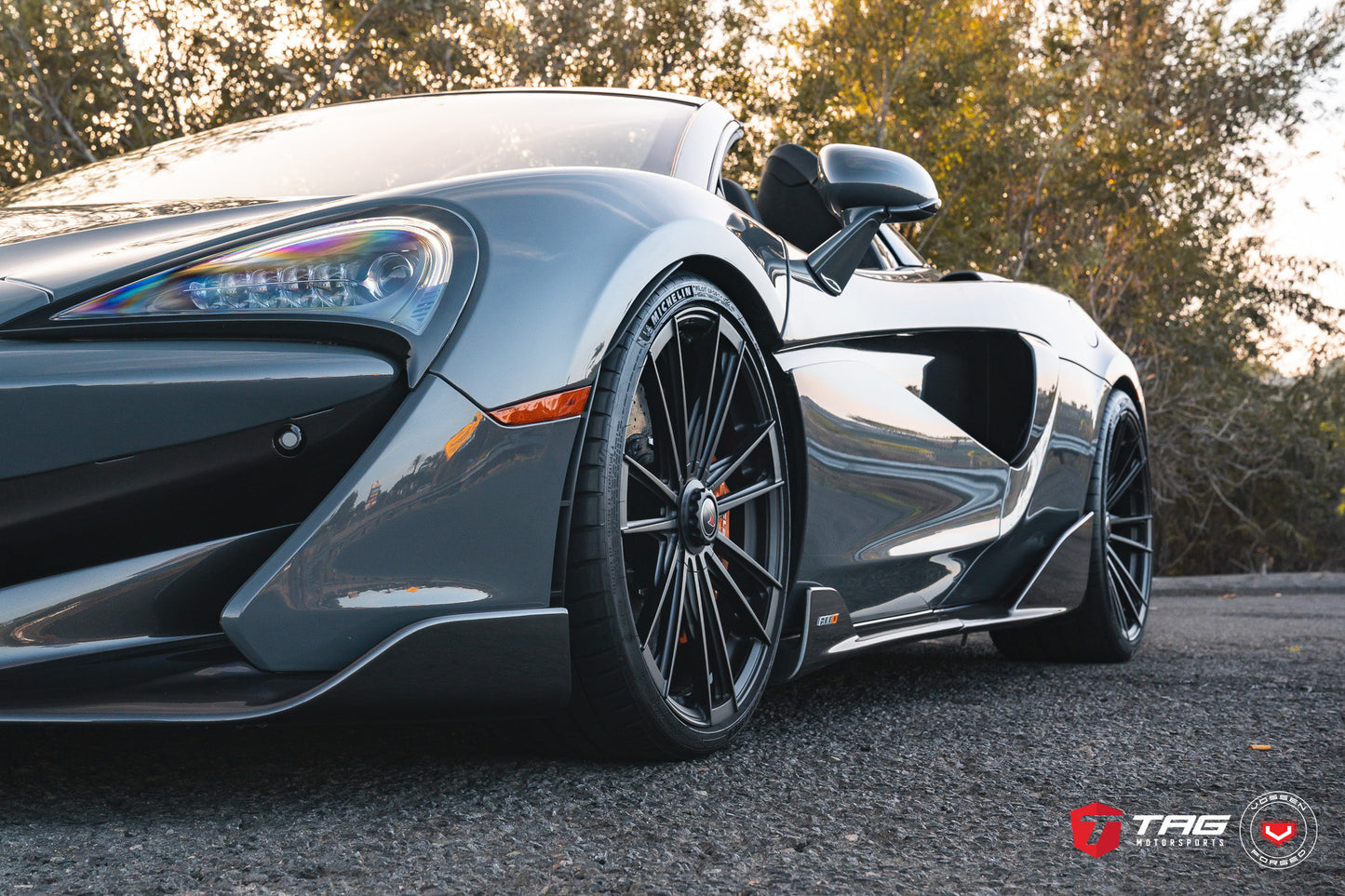 Vossen MC3 Wheel Set for McLaren 600LT - Satin Black