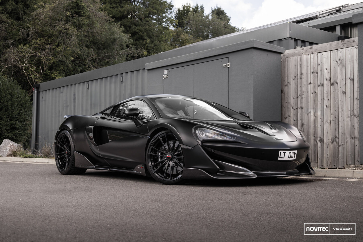 Vossen MC3 Wheel Set for McLaren 600LT - 20 Inch - Gloss Black