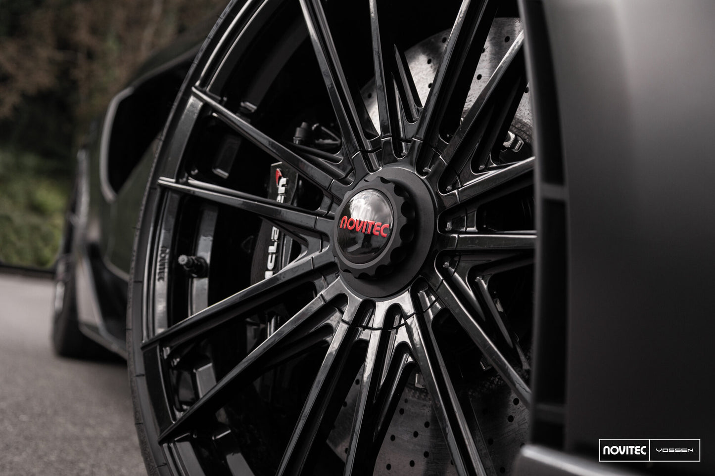 Vossen MC3 Wheel Set for McLaren 600LT - 20 Inch - Gloss Black