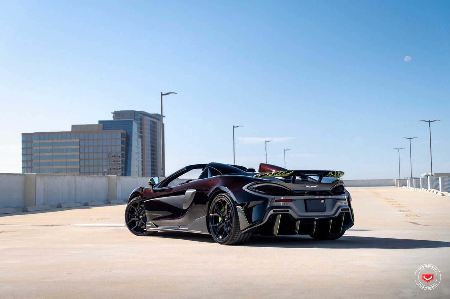 Vossen EVO-3 Wheel Set for McLaren 600LT - 20 Inch - Gloss Black