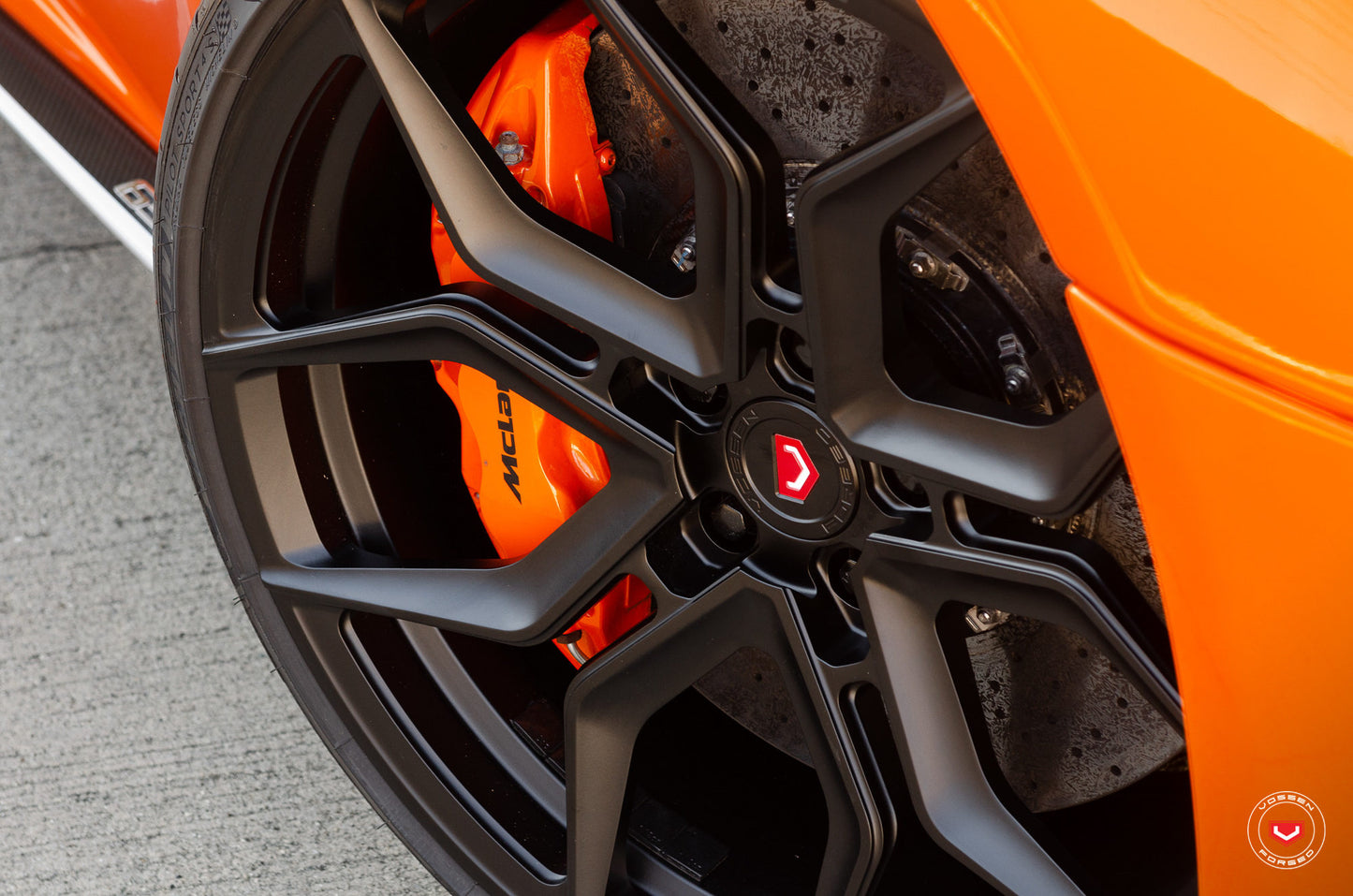 Vossen EVO-3 Wheel Set for McLaren 650S - Satin Black