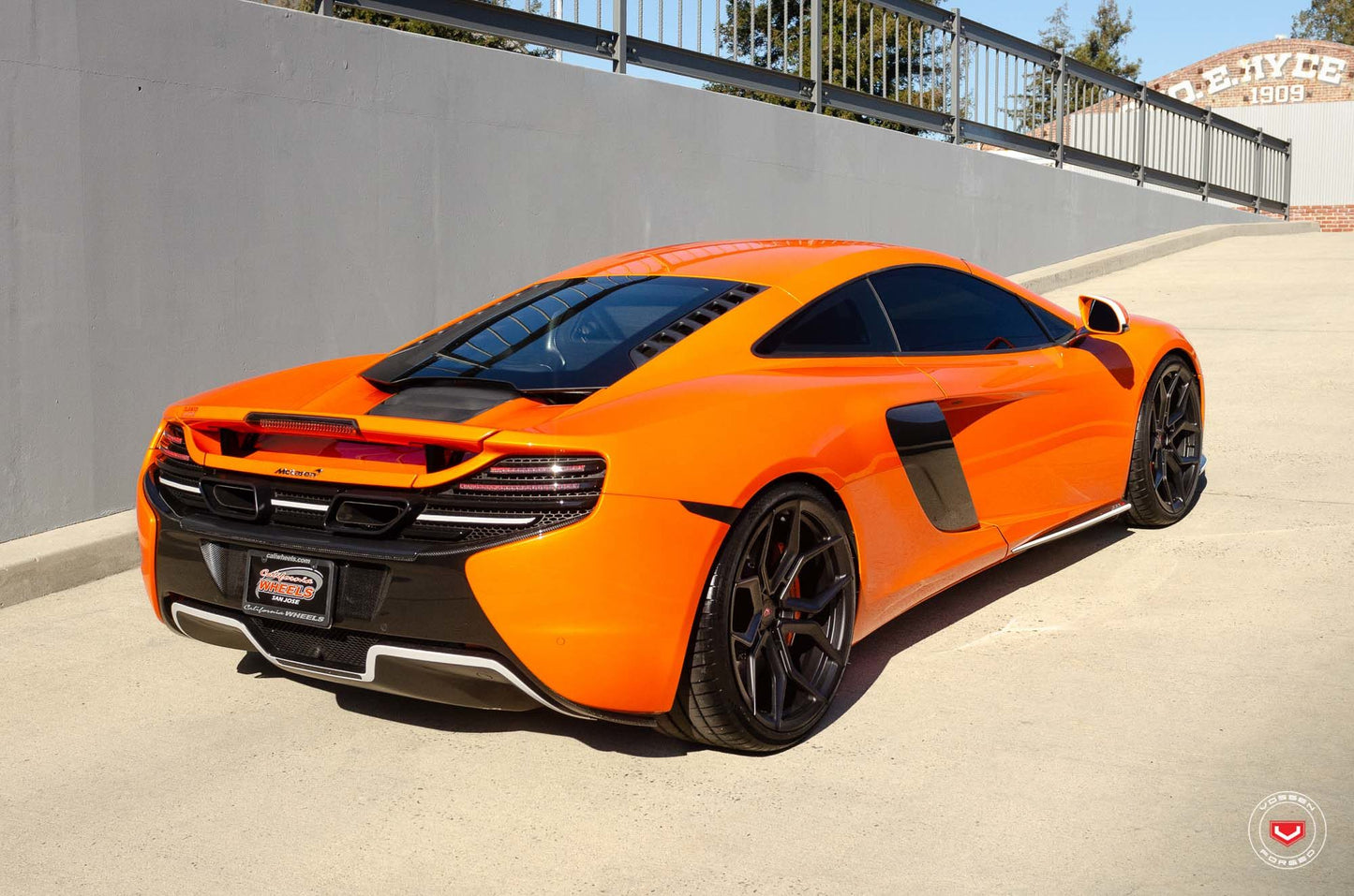 Vossen EVO-3 Wheel Set for McLaren 650S - Satin Black