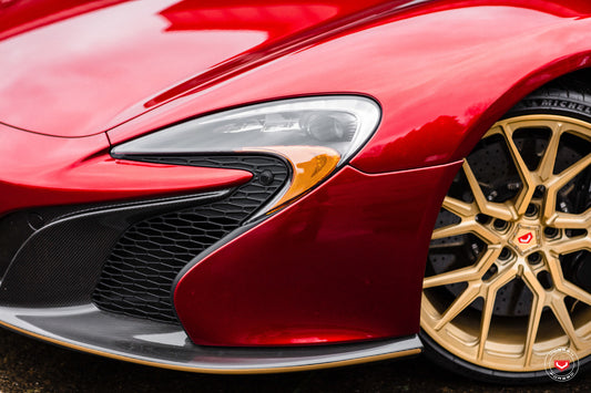 Vossen M-X3 Wheel Set for McLaren 650S - 20 Inch - Imperial Gold
