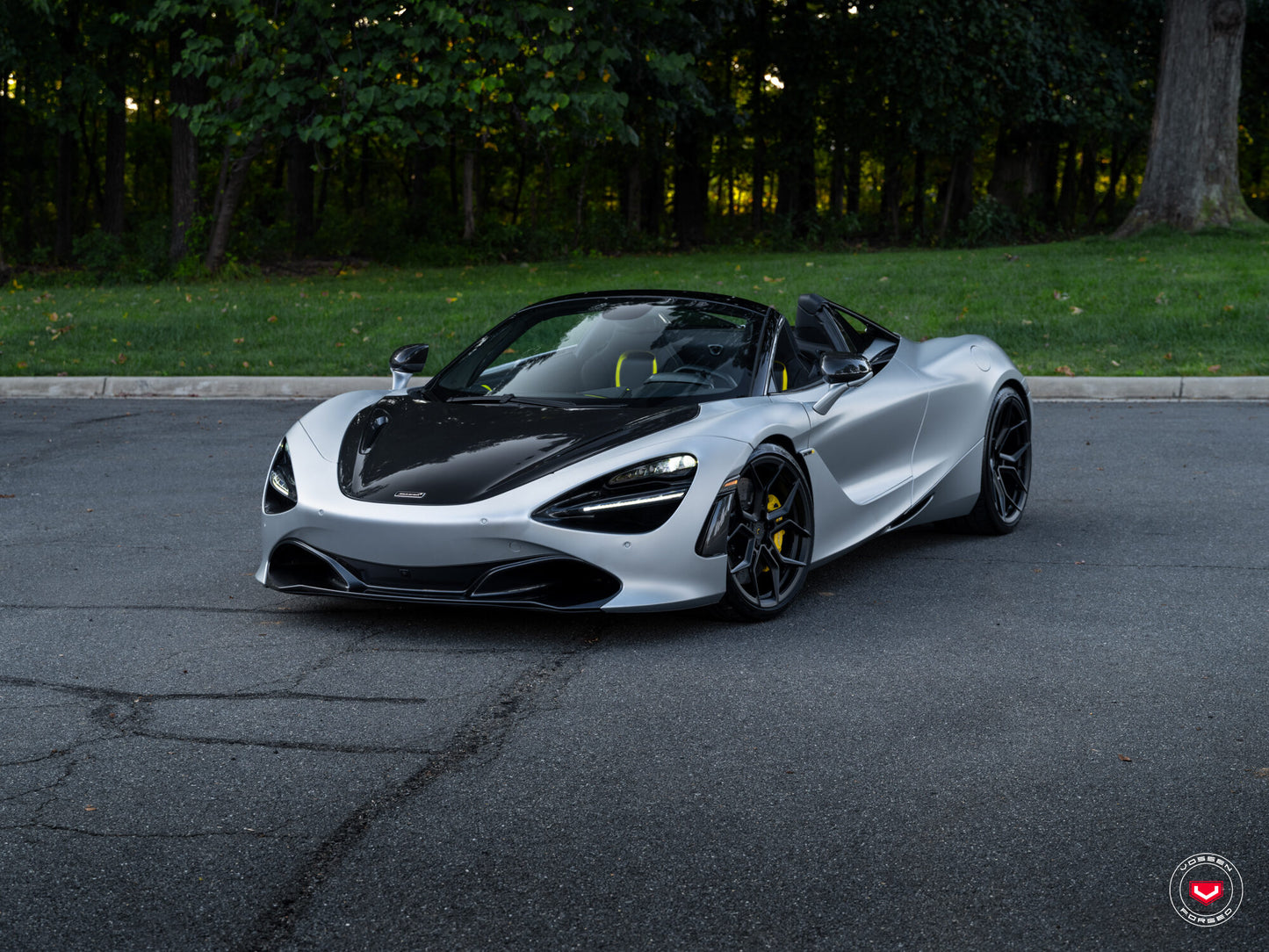 Vossen EVO-3 Wheel Set for McLaren 720S - 20 Inch - Satin Black