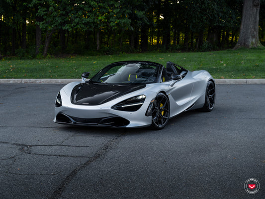 Vossen EVO-3 Wheel Set for McLaren 720S - 20 Inch - Satin Black