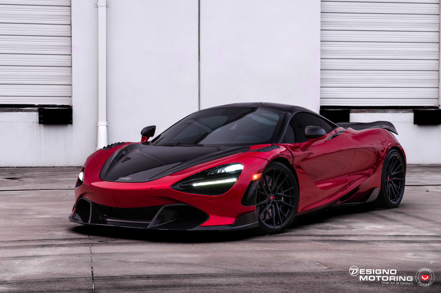 Vossen M-X4T Wheel Set for McLaren 720S - 20 Inch - Satin Black