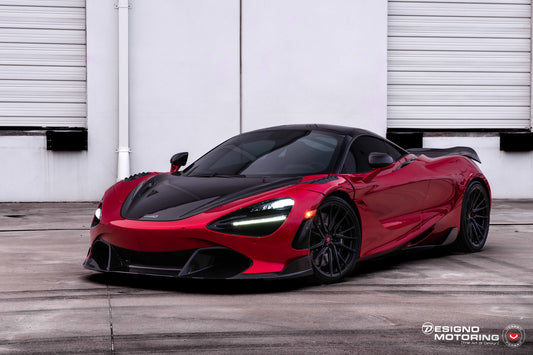 Vossen M-X4T Wheel Set for McLaren 720S - 20 Inch - Satin Black