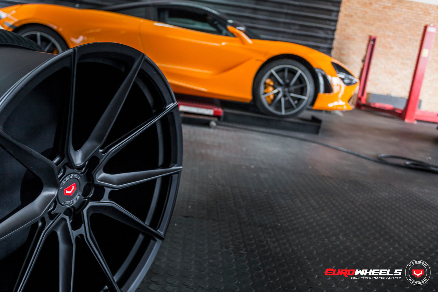 Vossen EVO-2 Wheel Set for McLaren 720S - 20 Inch - Satin Black