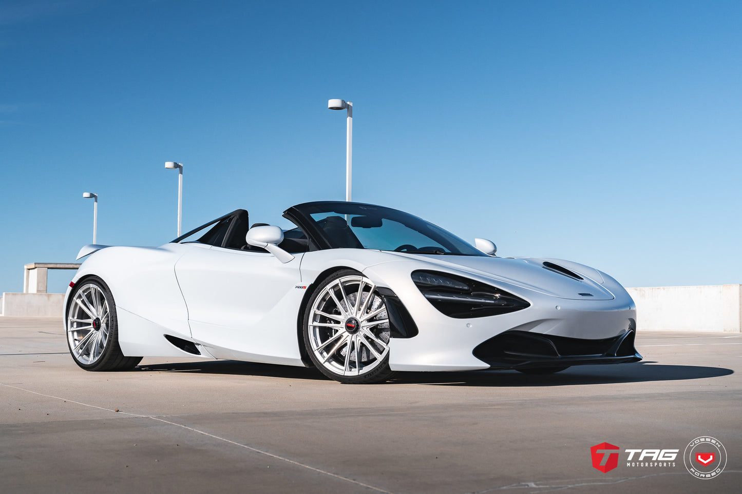 Vossen MC3 Wheel Set for McLaren 720S - Gloss Clear