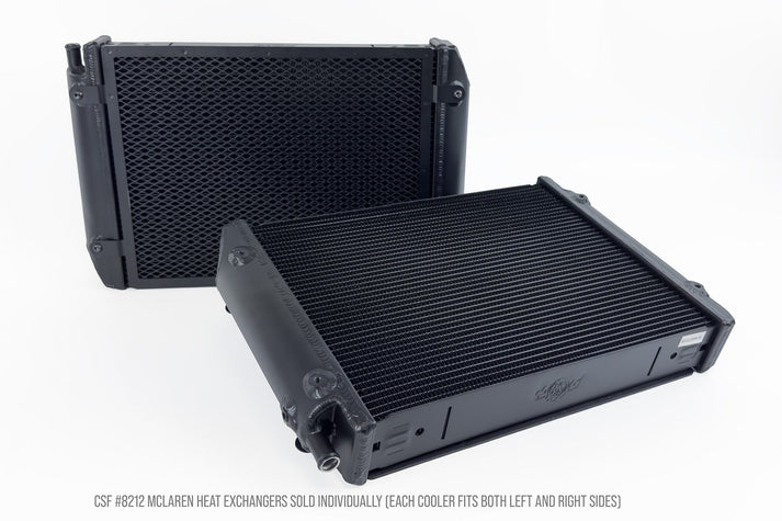 Capristo CSF Turbocharger Heat Exchanger - McLaren 720S | 750S | GT | GTS | 570