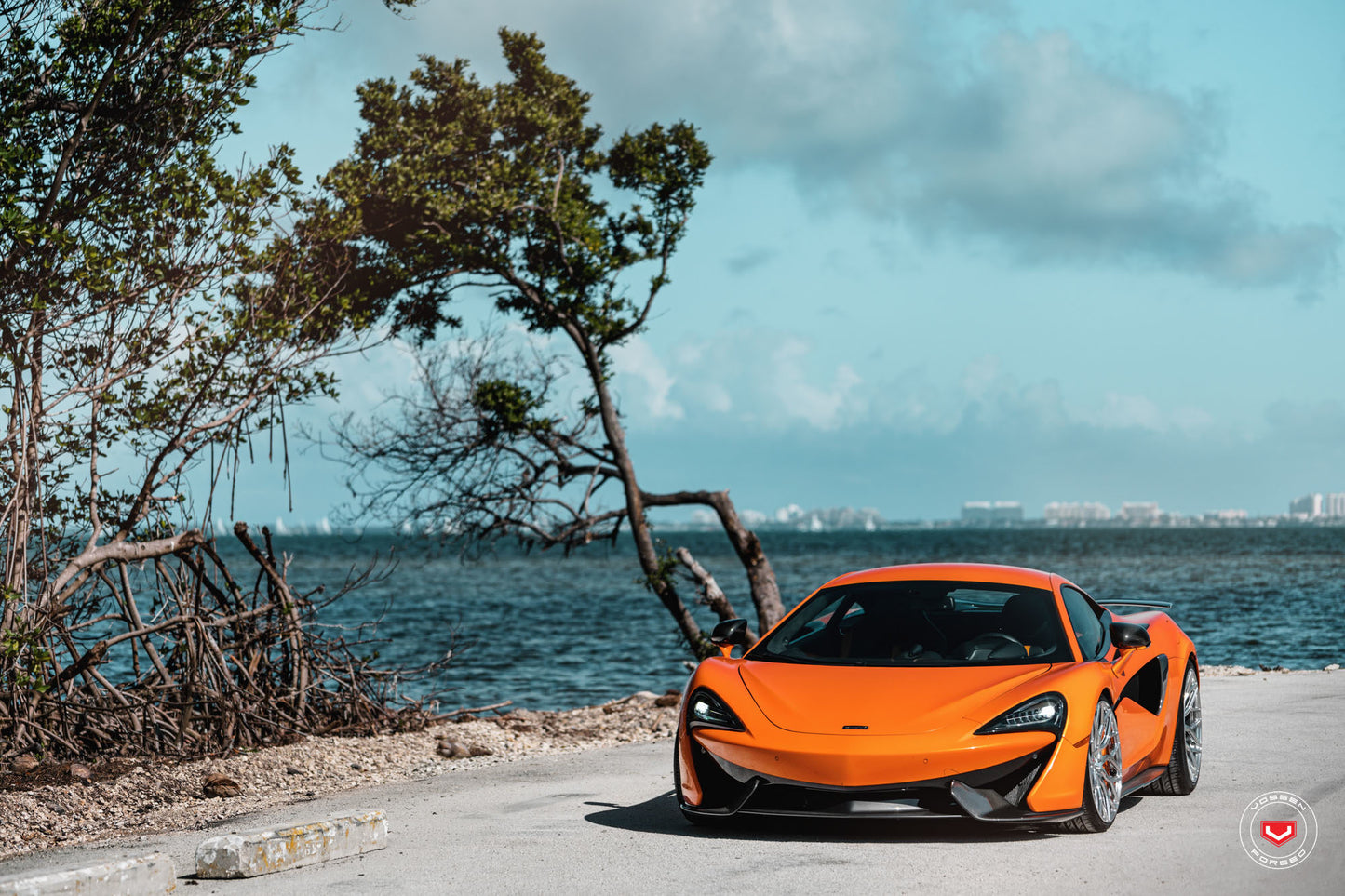 Vossen S17-01 Wheel Set for McLaren 570S - 20 Inch - Gloss Clear