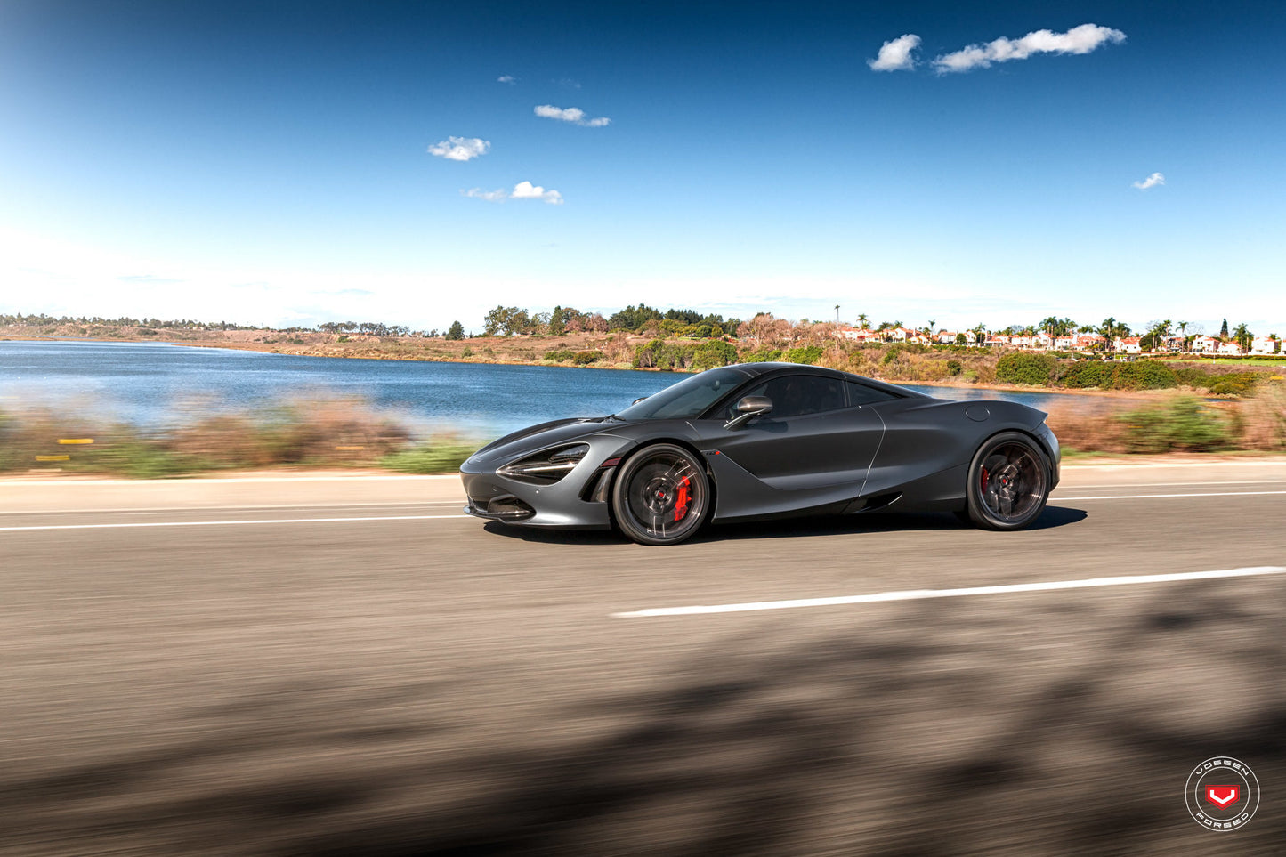 Vossen M-X3 Wheel Set for McLaren 720S - 20 Inch - Dark Smoke