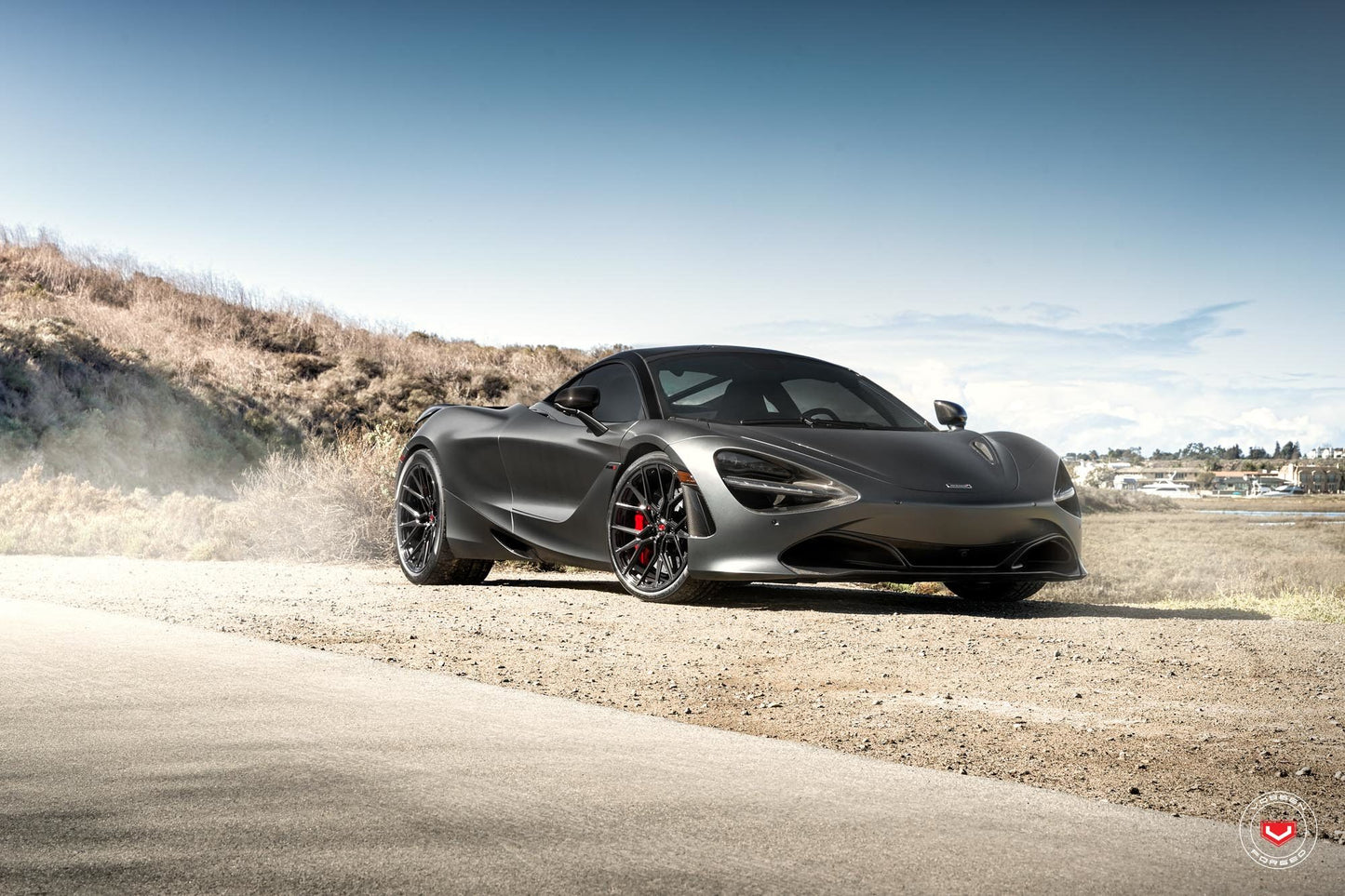 Vossen M-X3 Wheel Set for McLaren 720S - 20 Inch - Dark Smoke