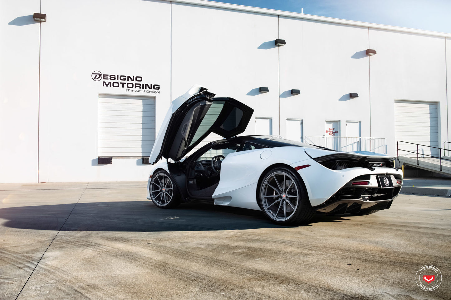 Vossen M-X2 Wheel Set for McLaren 720S - 20 Inch - Textured Gunmetal