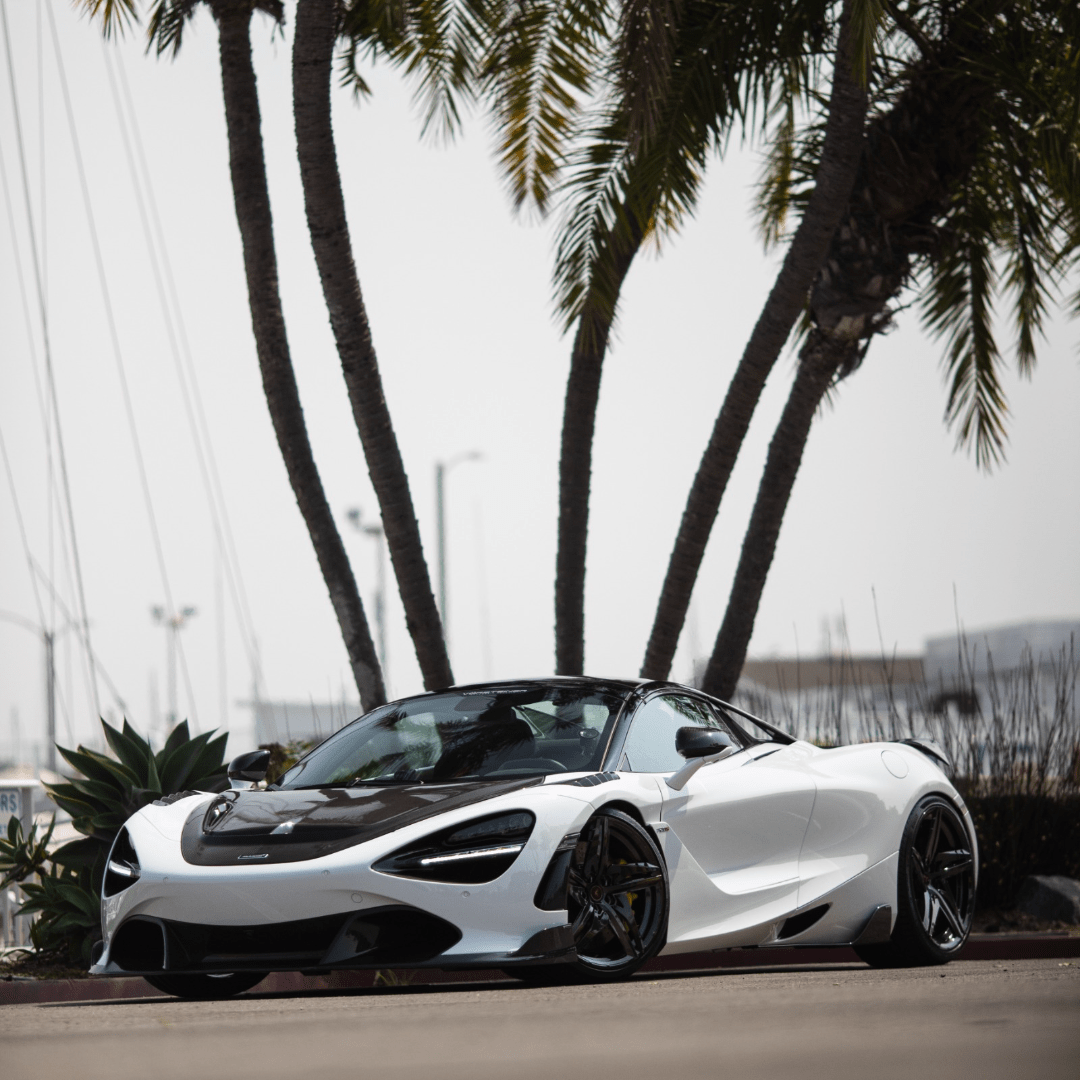 Vorsteiner McLaren 720S Spyder Silverstone Edition Aero Front Fenders w/ Integrated Vents.