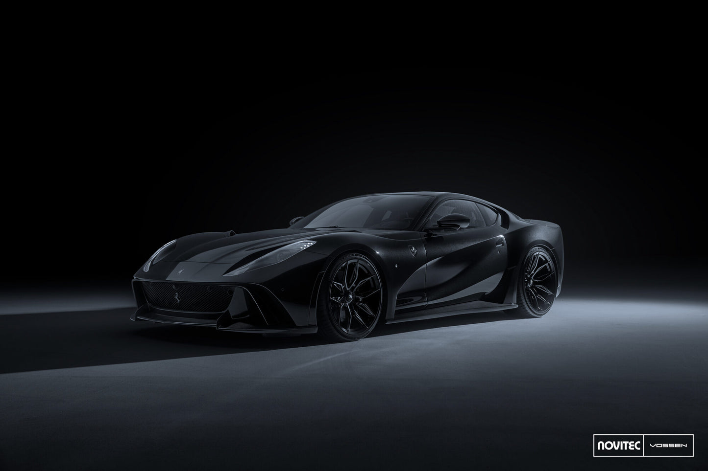 Vossen NF11 Wheel Set for Ferrari 812 Superfast - Gloss Black