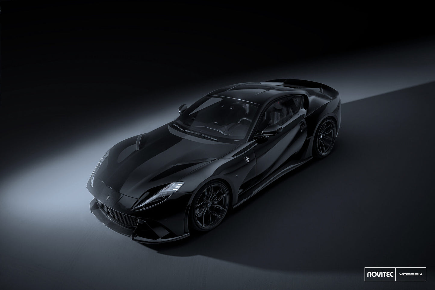 Vossen NF11 Wheel Set for Ferrari 812 Superfast - Gloss Black