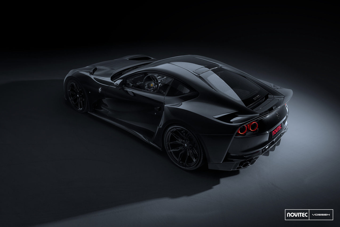 Vossen NF11 Wheel Set for Ferrari 812 Superfast - Gloss Black
