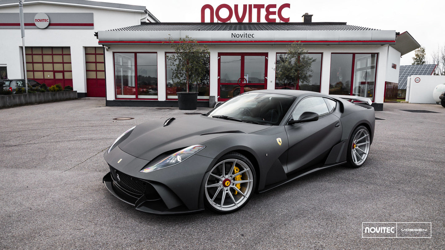 Vossen NF10 Wheel Set for Ferrari 812 Superfast - 21 Inch - Satin Silver