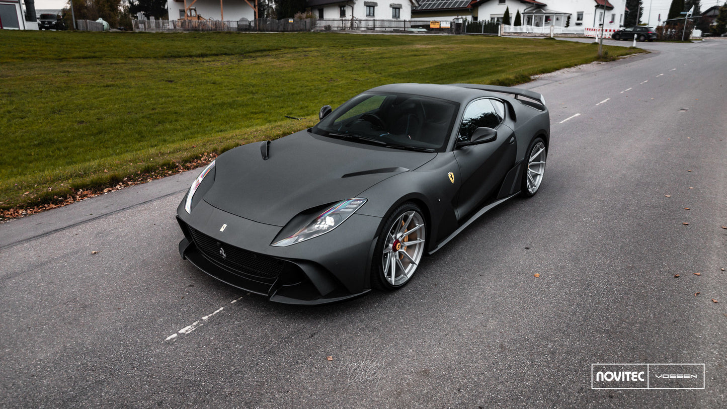 Vossen NF10 Wheel Set for Ferrari 812 Superfast - 21 Inch - Satin Silver