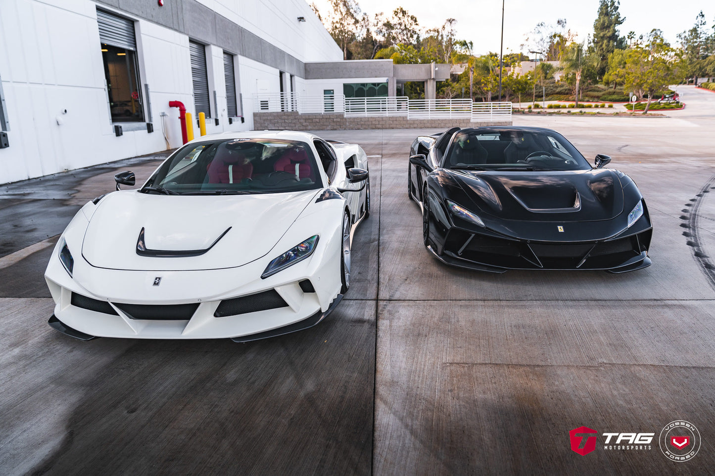 Vossen NF10 Wheel Set for Ferrari F8 - 21 Inch